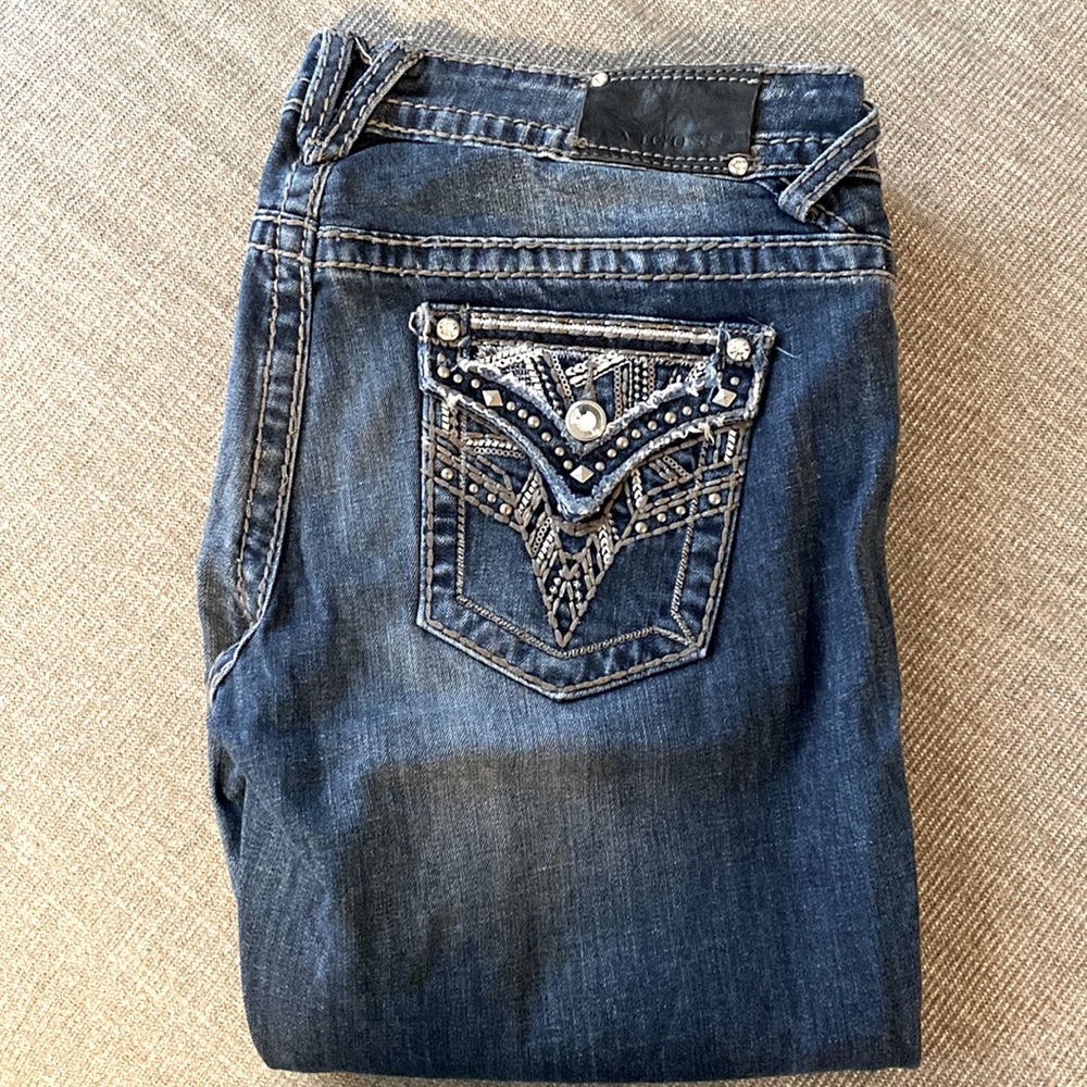 Vigoss Jeans. Boot Cut. Size 11/12 w/ Length 33.